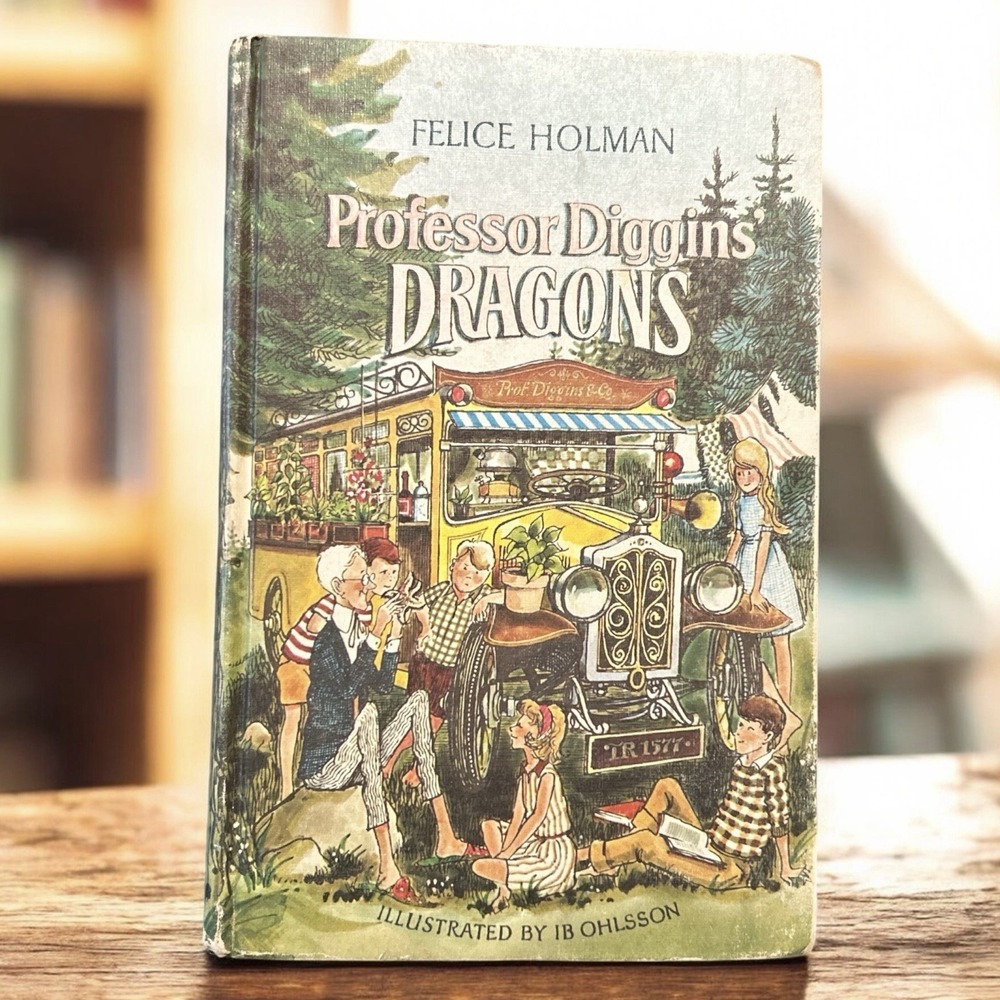 1966 VINTAGE Professor Diggins' Dragons By Felice Holman
